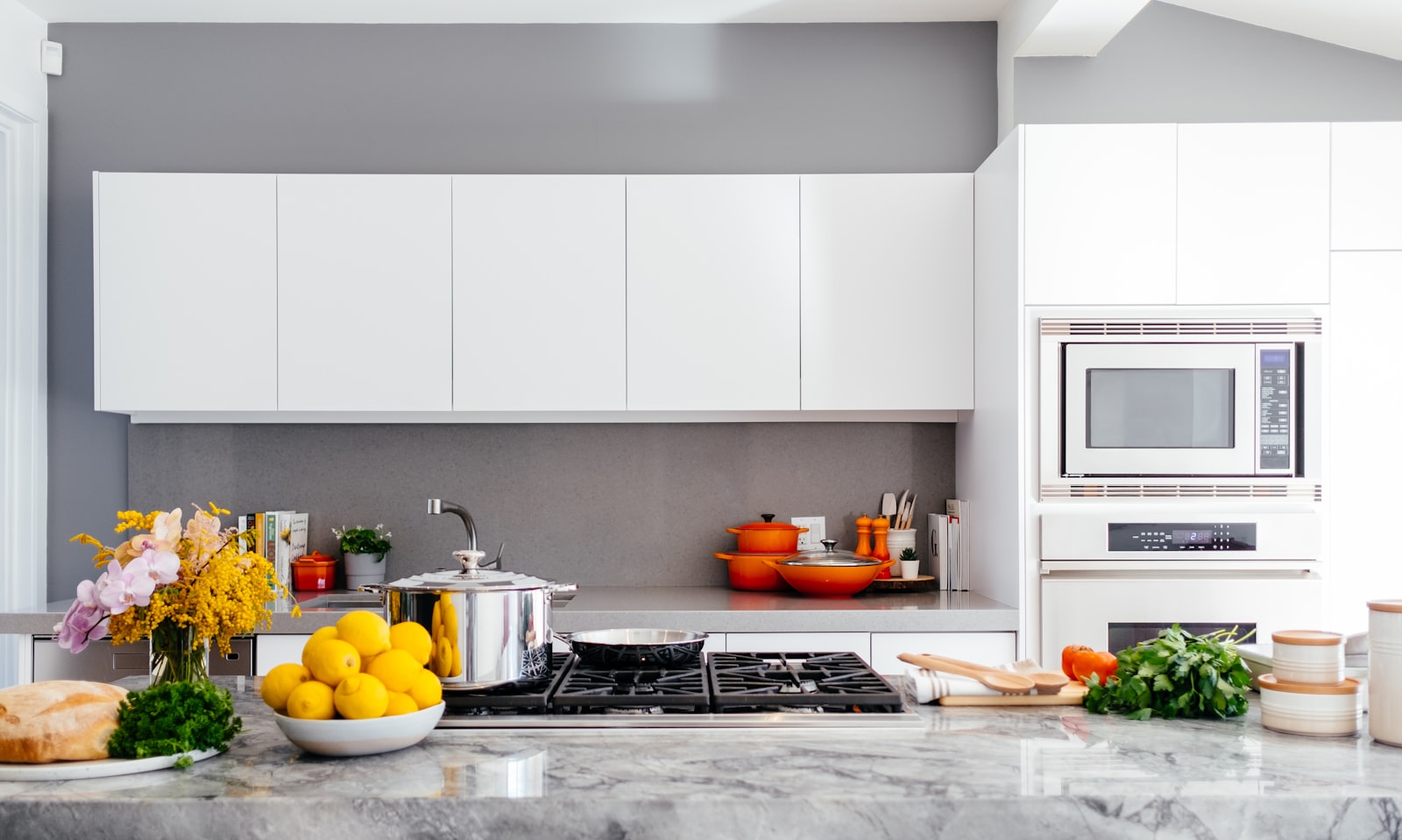 Cuisine sur mesure — îlot central